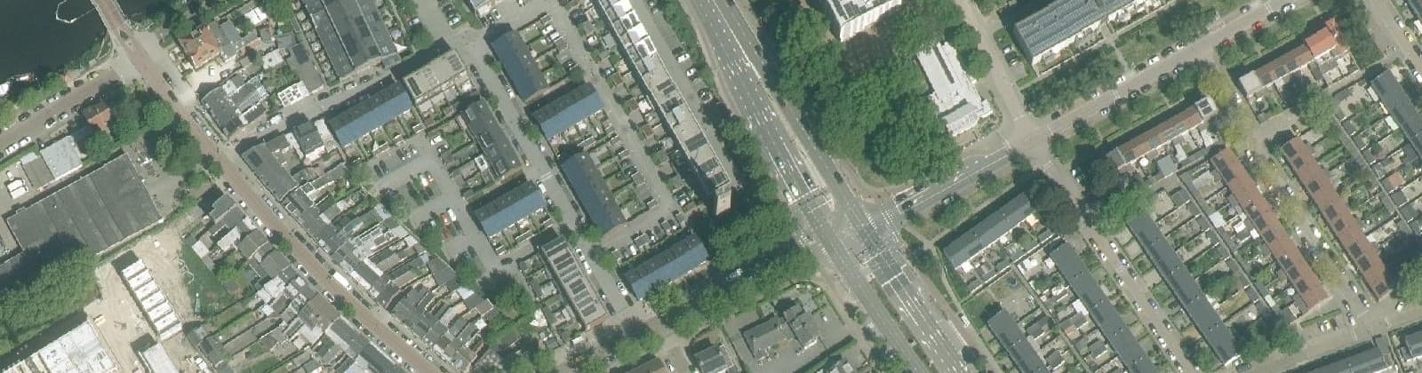 Luchtfoto van Hoevenseweg