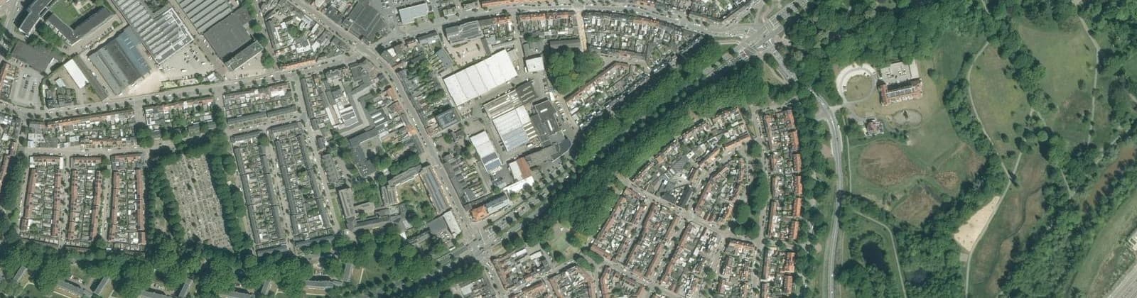 Luchtfoto van Broekhoven II Oost