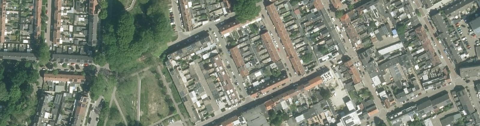 Luchtfoto van Textielbuurt Oost