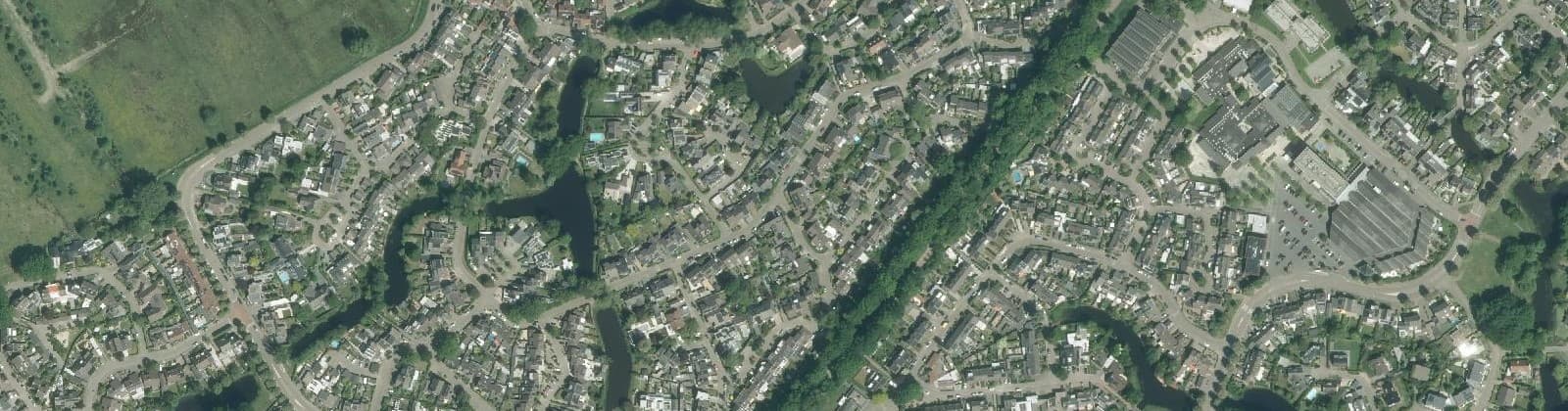 Luchtfoto van De Blaak Zuid-West