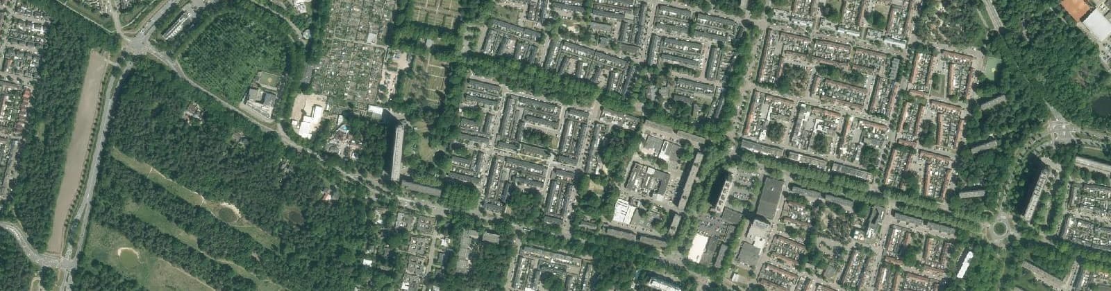 Luchtfoto van Kruidenbuurt Zuid