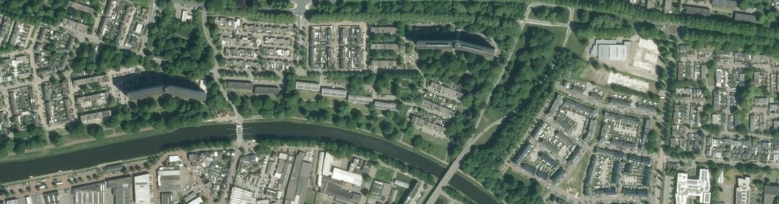 Luchtfoto van Lijnse Hoek Oost