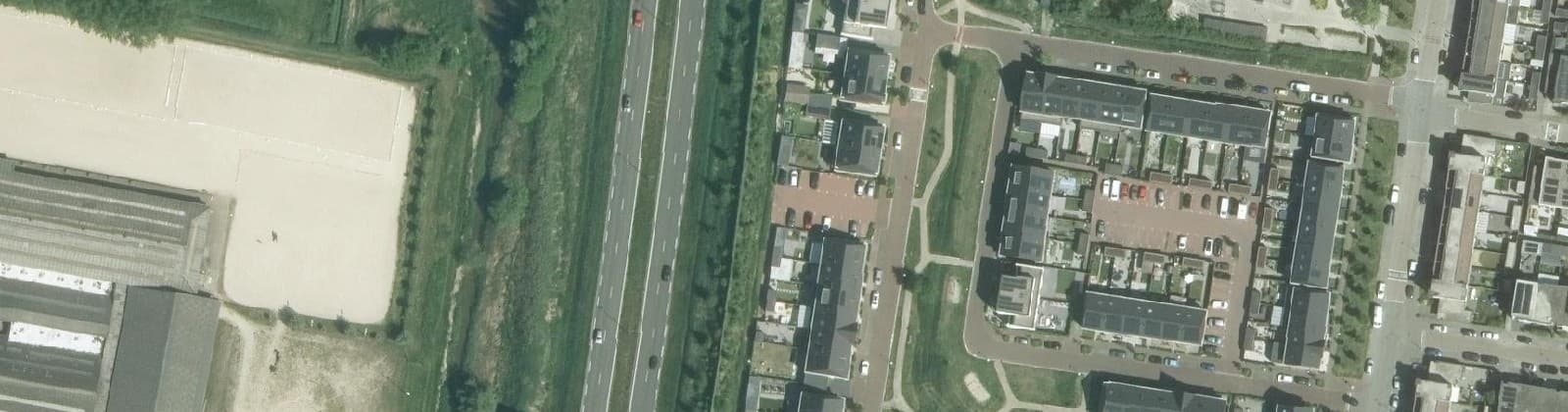Luchtfoto van Stadsrand Dalem Noord
