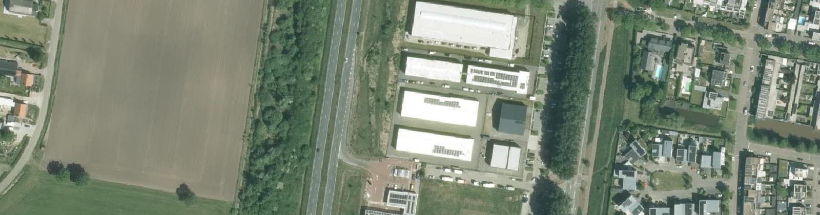 Luchtfoto van Stadsrand Dalem Zuid