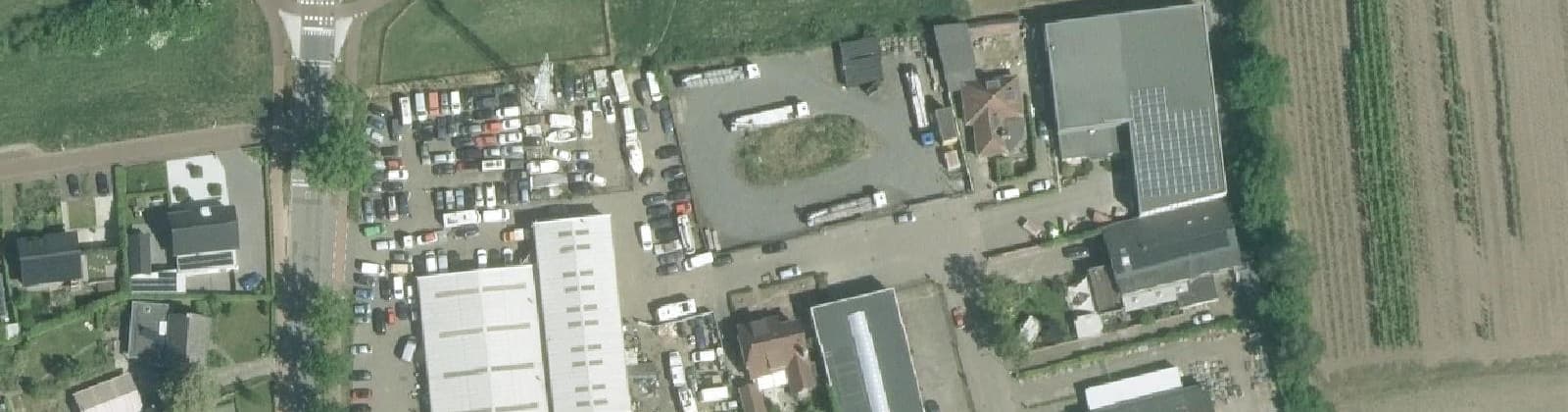 Luchtfoto van Bedrijventerrein Rhijnkant