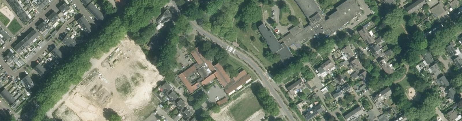 Luchtfoto van Eikenbosch