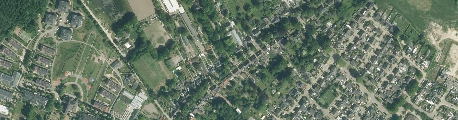 Luchtfoto van Groenstraat