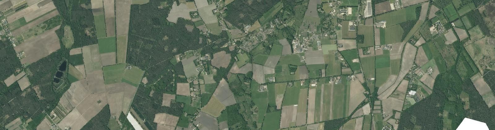 Luchtfoto van Borkel en Schaft