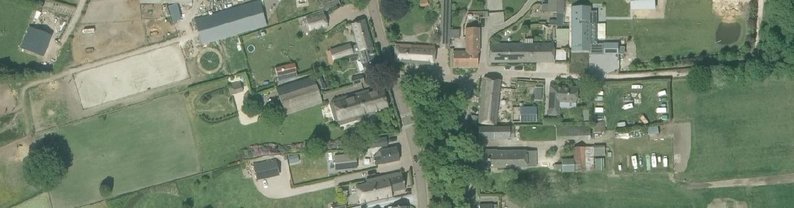 Luchtfoto van Zandoerle
