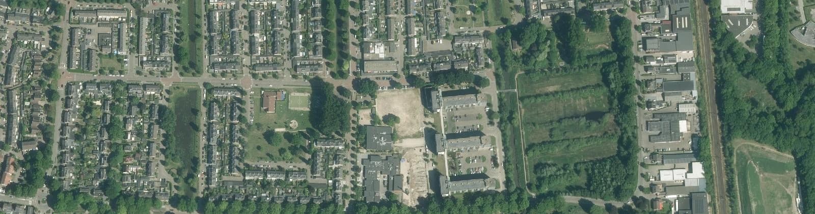Luchtfoto van De Baarzen