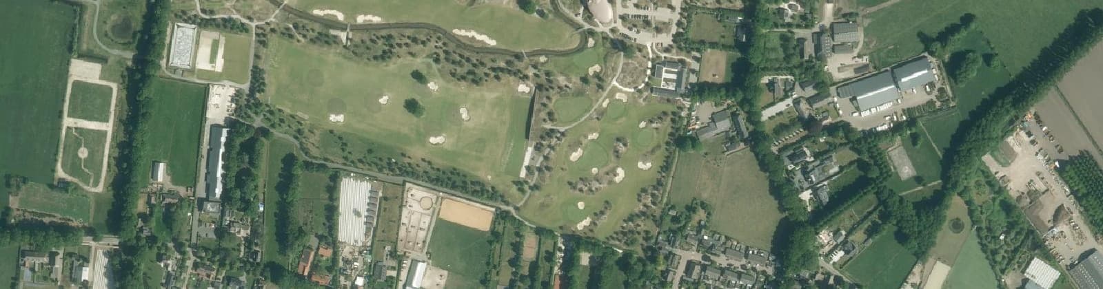 Luchtfoto van Cromvoirt