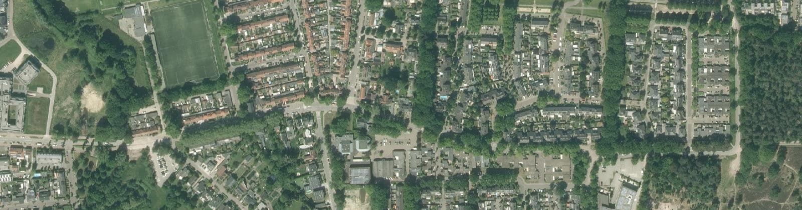 Luchtfoto van Ekenrooi