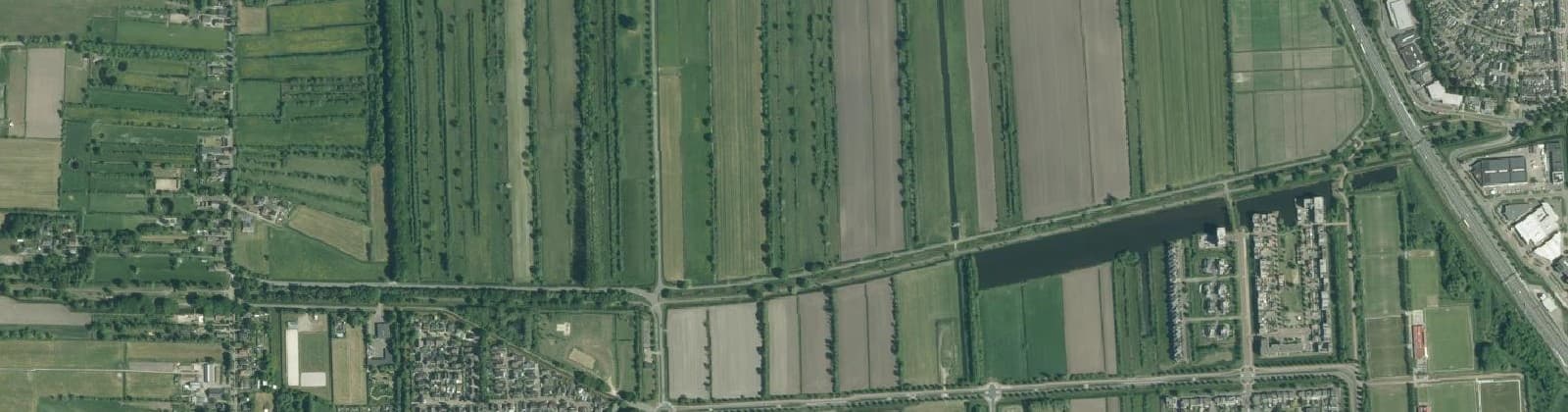Luchtfoto van Vrijhoeve