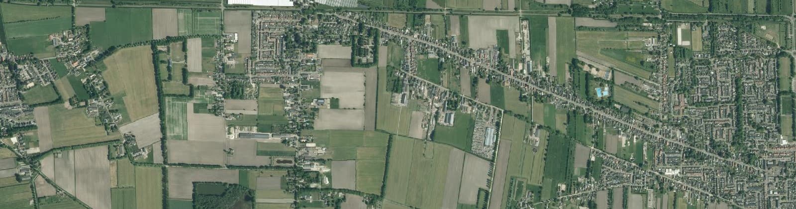 Luchtfoto van Capelle / Nieuwe Vaart