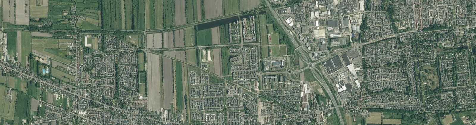 Luchtfoto van Landgoed Driessen