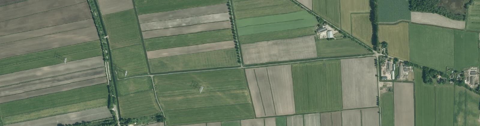 Luchtfoto van Waspik boven