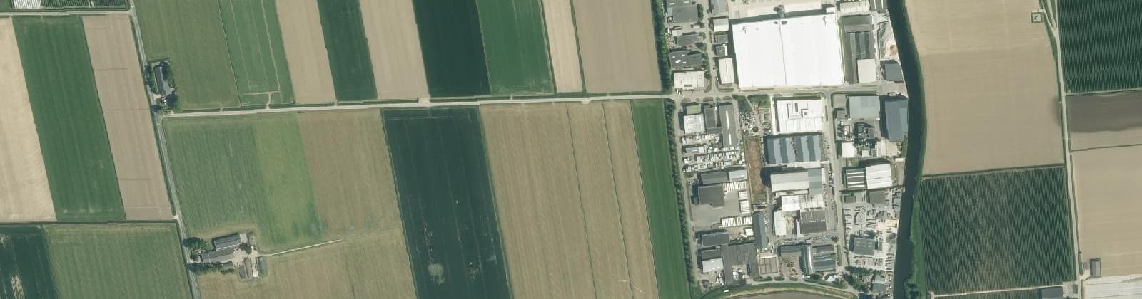 Luchtfoto van Industrieterrein Waspik
