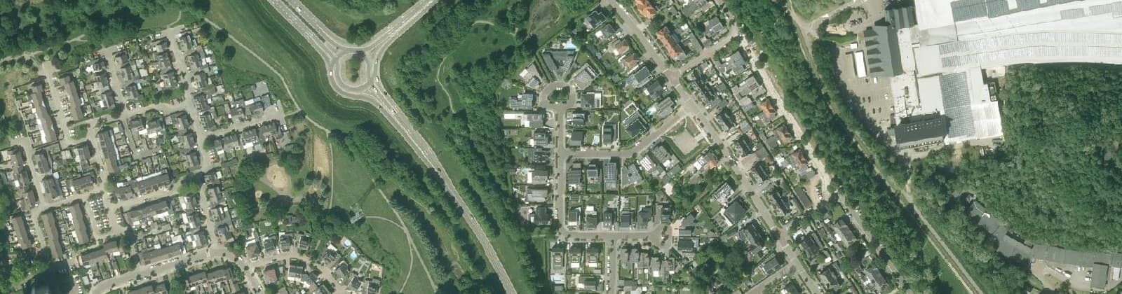 Luchtfoto van Heistraat