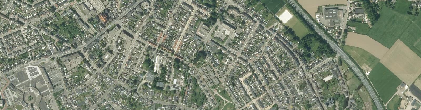 Luchtfoto van Oud Nieuwenhagen
