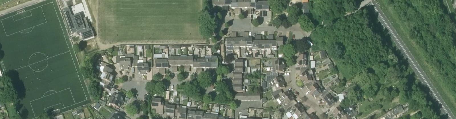 Luchtfoto van Klingelsberg