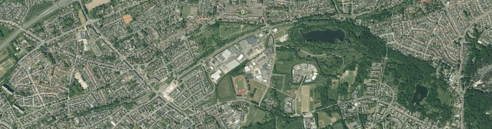 Luchtfoto van Emma