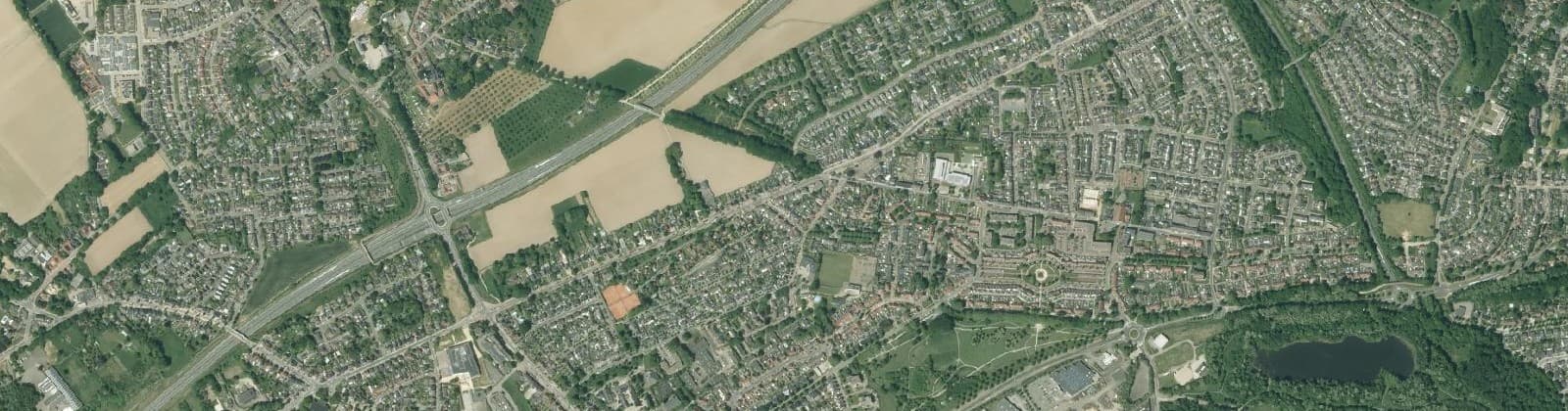 Luchtfoto van Treebeek-Noord