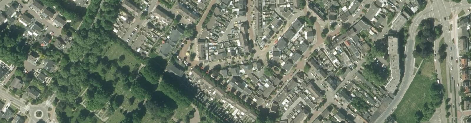Luchtfoto van Rozengaard