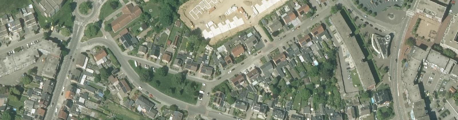 Luchtfoto van Op de Vaard