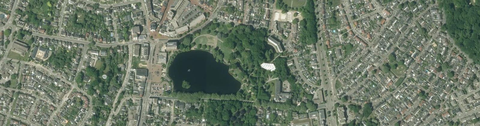 Luchtfoto van Vijverpark