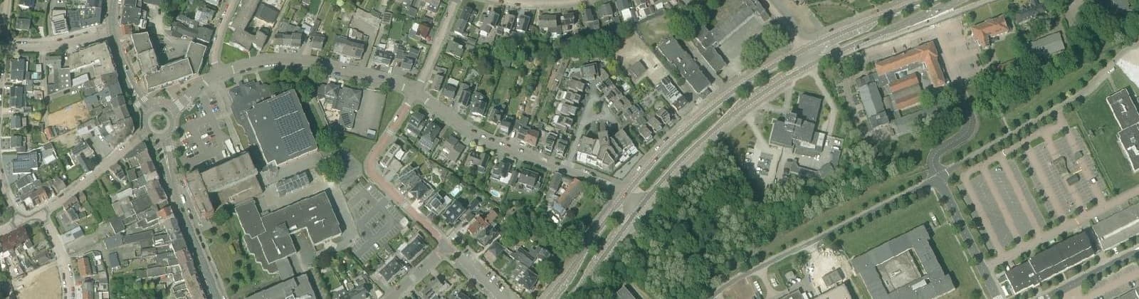 Luchtfoto van Rumpener Beemden