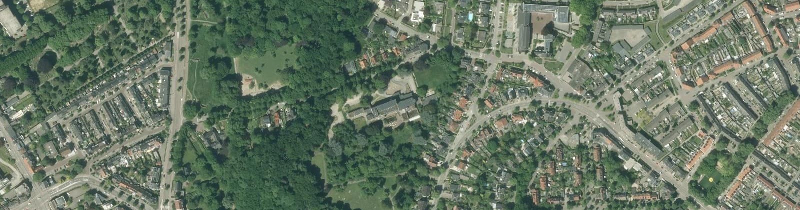 Luchtfoto van Molenbergpark