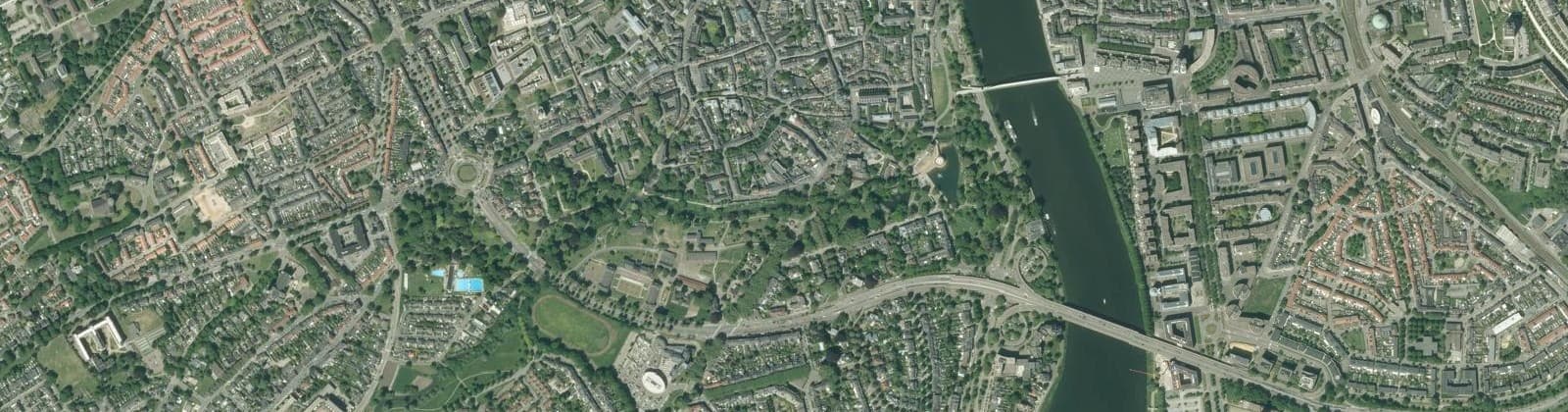 Luchtfoto van Jekerkwartier