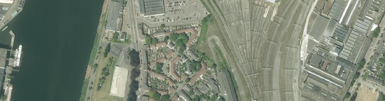 Luchtfoto van Sint Maartenspoort