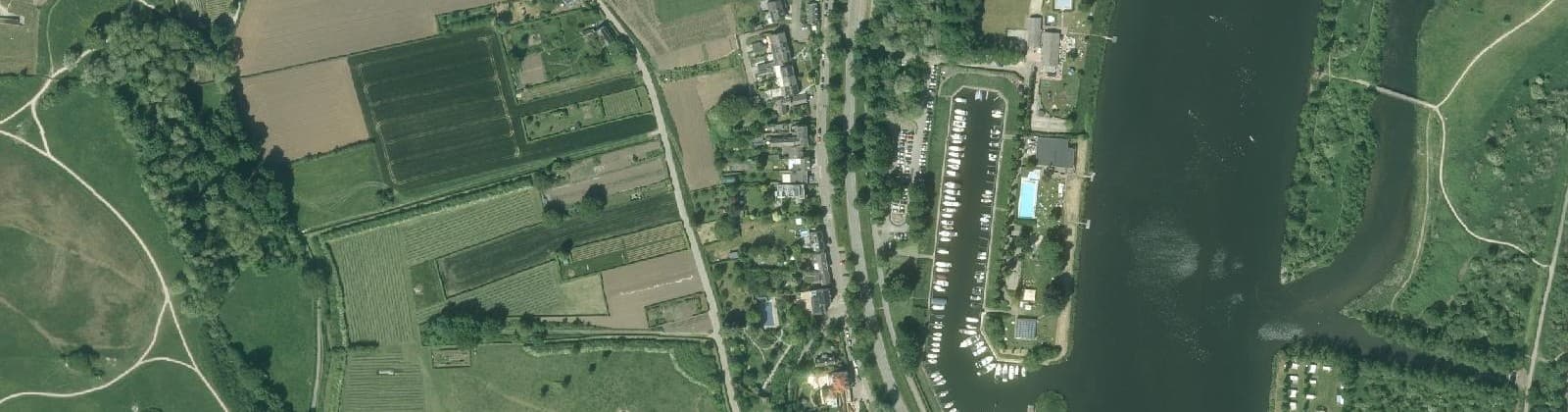 Luchtfoto van Villapark