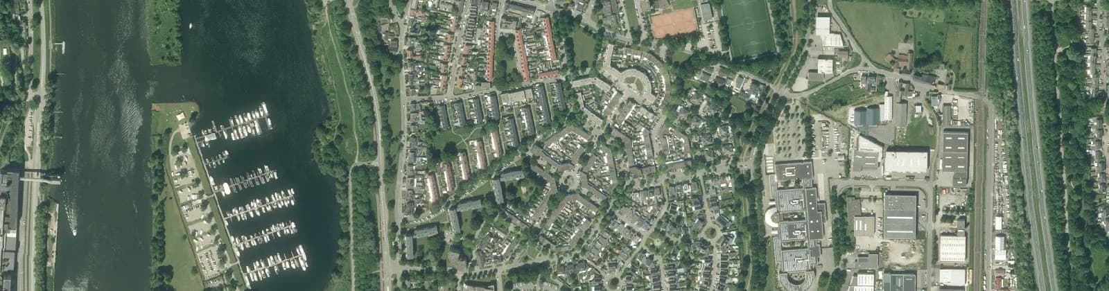 Luchtfoto van Randwyck