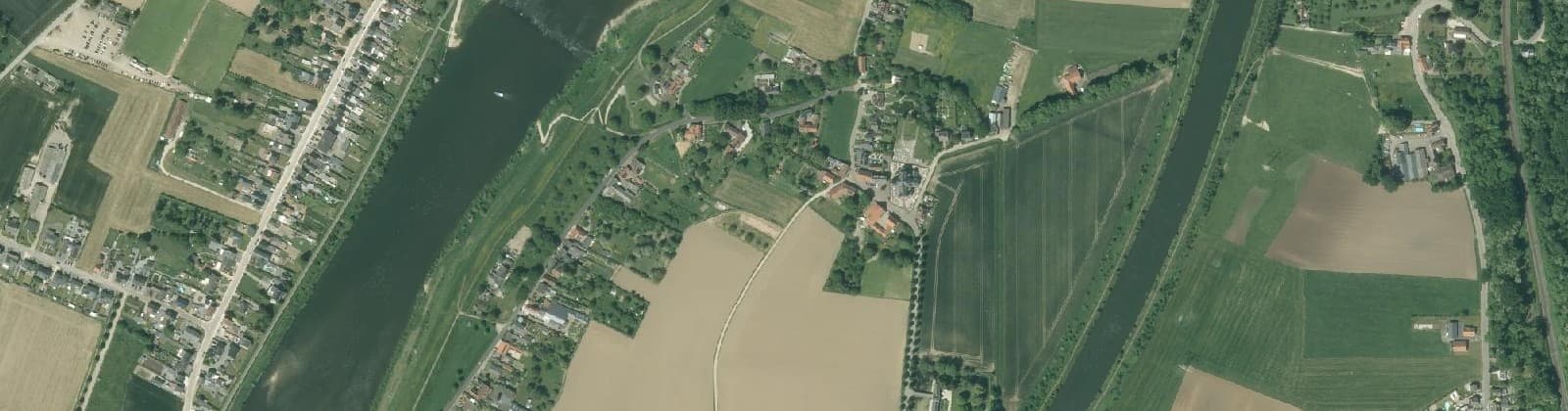 Luchtfoto van Geulle