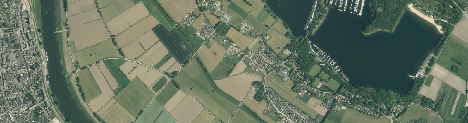 Luchtfoto van Middelaar Katerbosch en Heikant