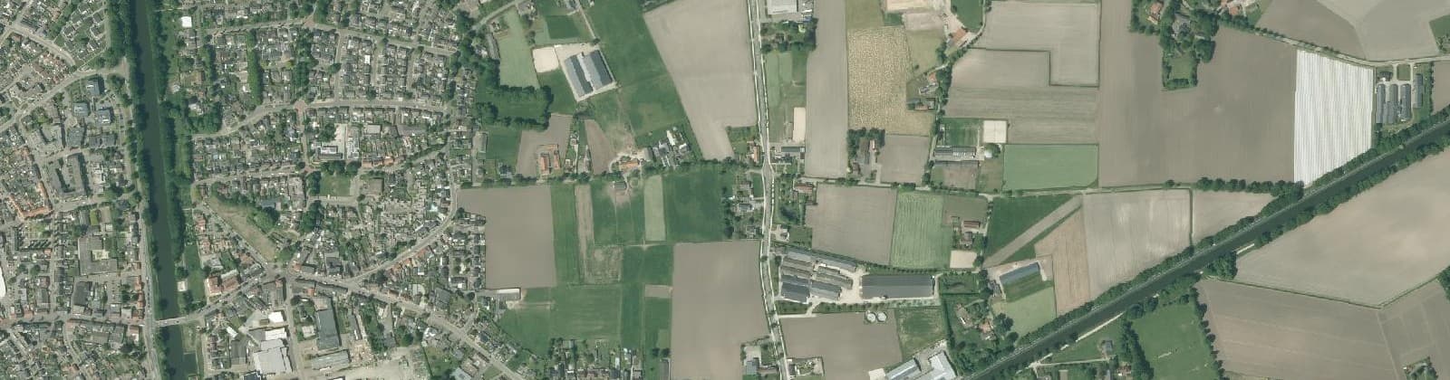 Luchtfoto van Budschop