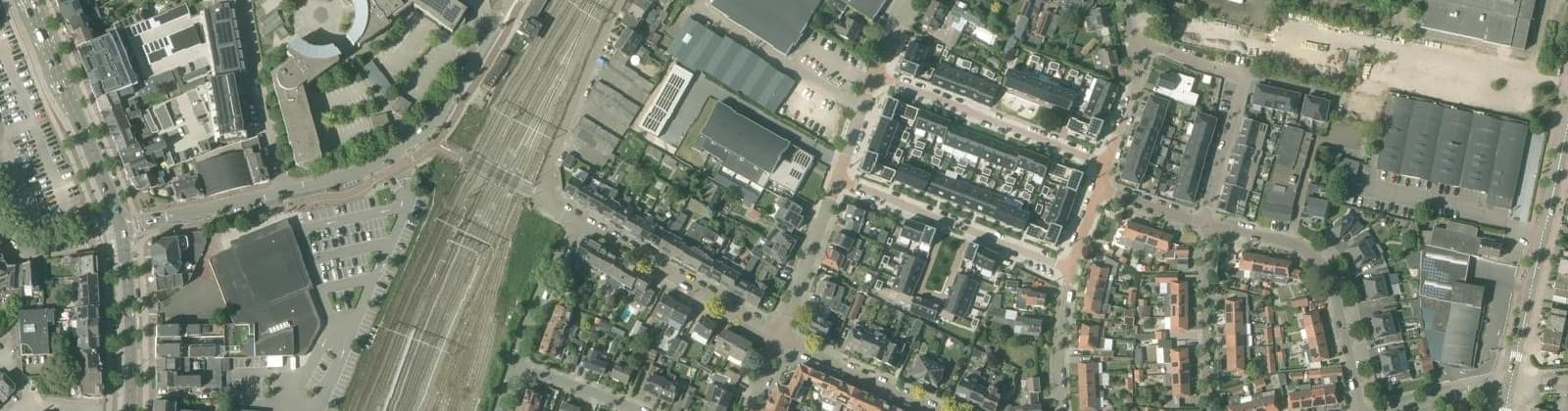 Luchtfoto van Vrijveld