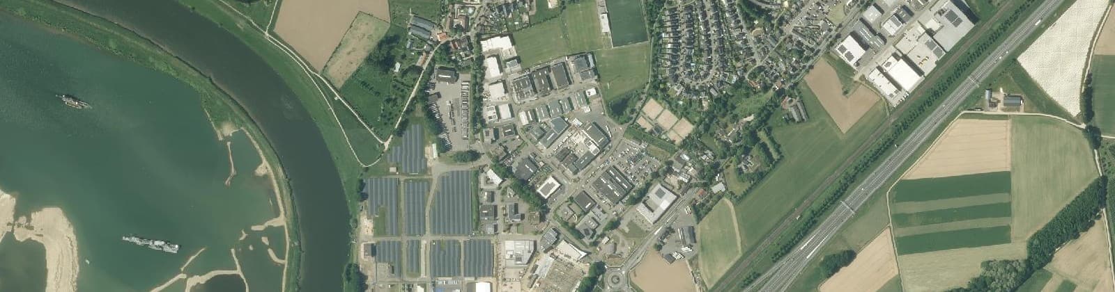 Luchtfoto van Merum