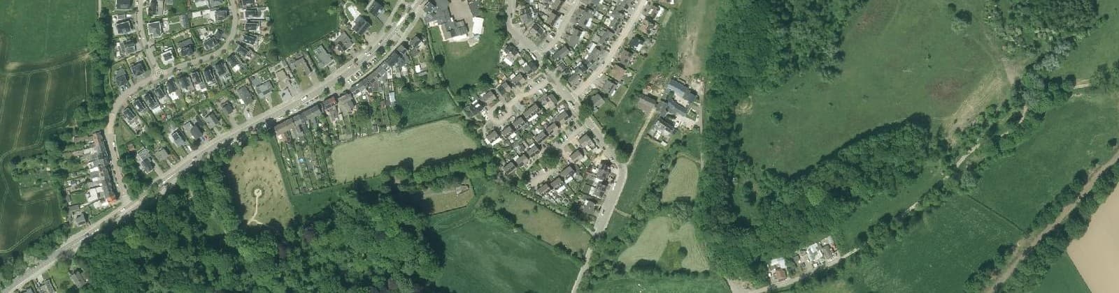 Luchtfoto van Molsberg-Rodeput