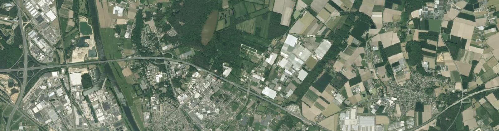 Luchtfoto van Venkoelen