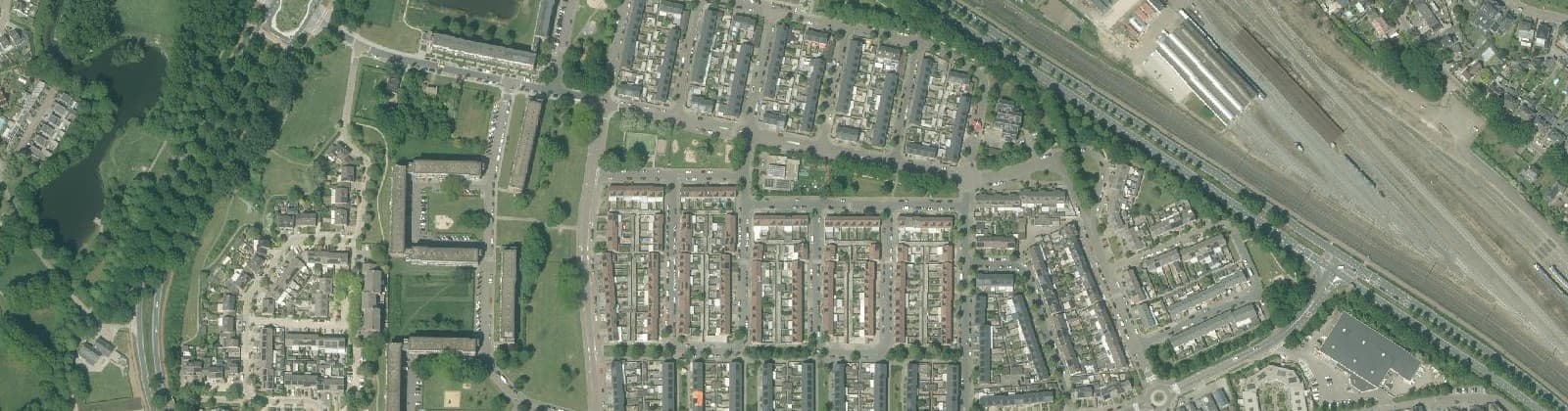 Luchtfoto van Vastenavondkamp-Noord