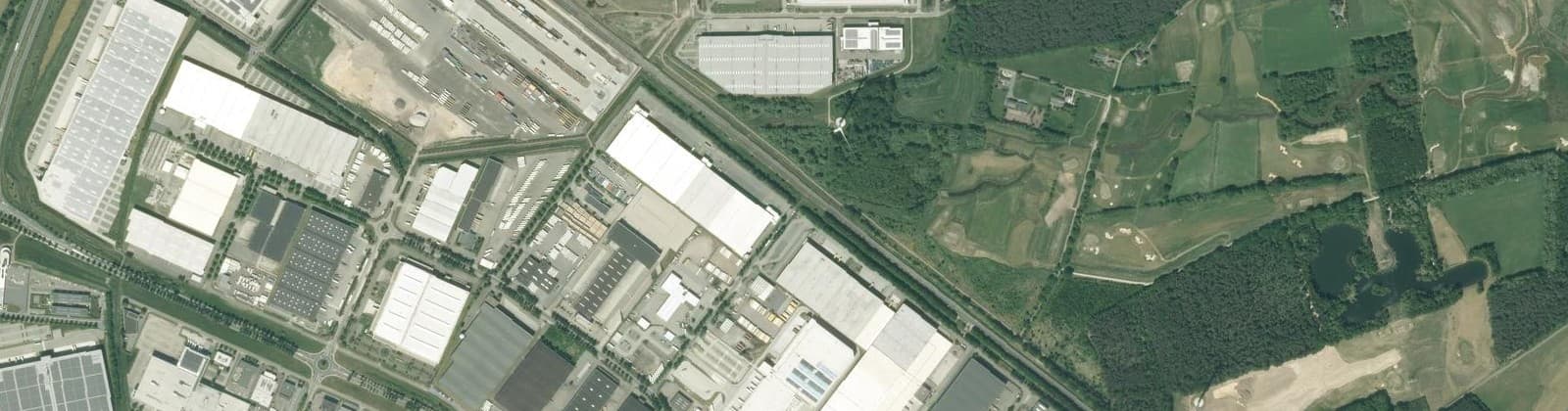 Luchtfoto van Heierhoeve