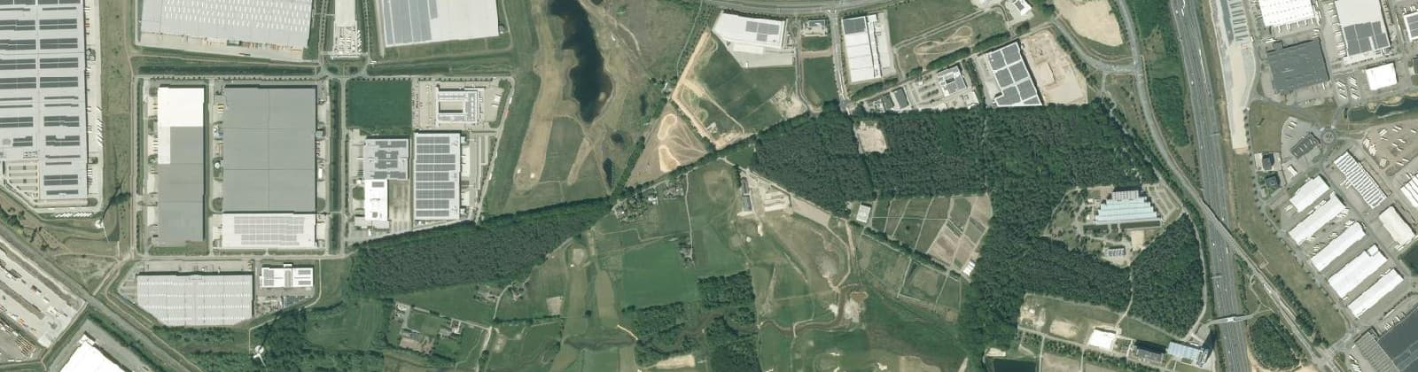 Luchtfoto van Zaarderheiken
