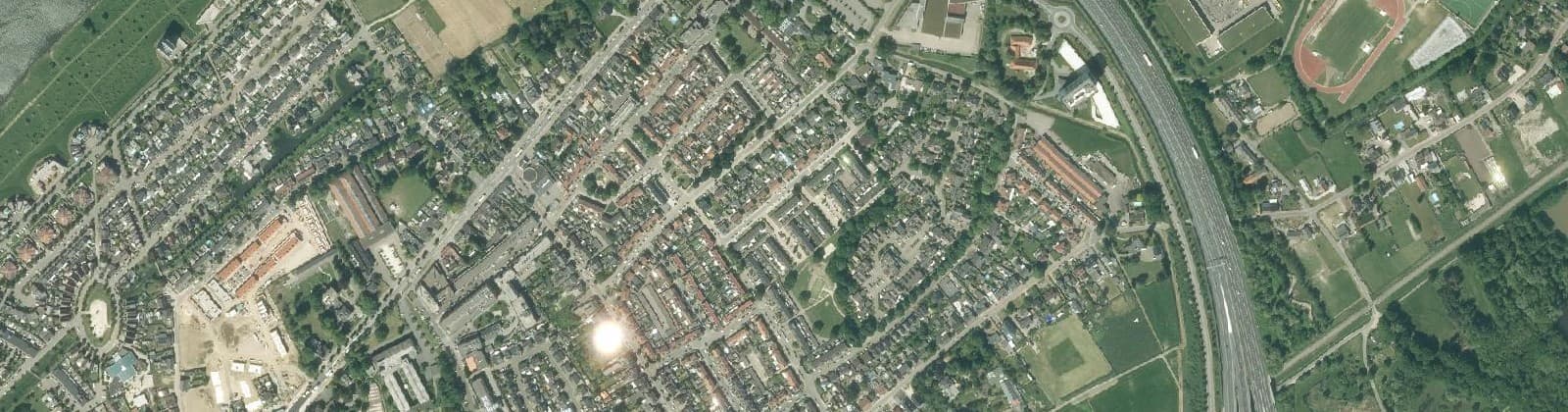 Luchtfoto van Bosserhof