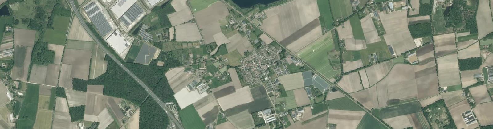 Luchtfoto van Oirlo