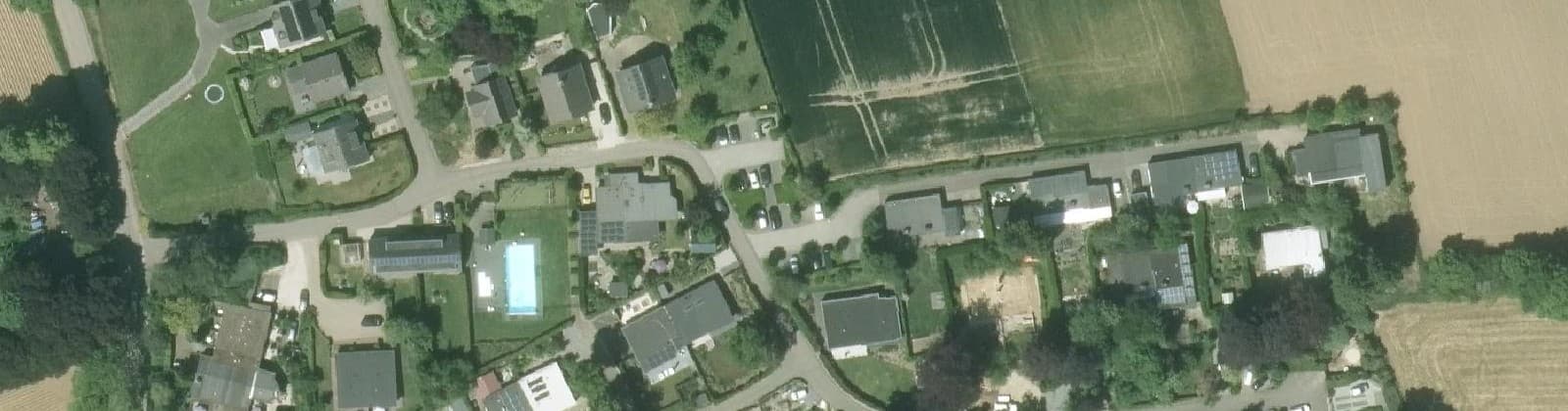 Luchtfoto van Hellebeuk