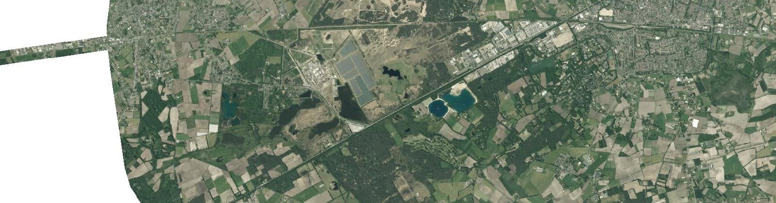 Luchtfoto van Industrieterrein Boshoverheide