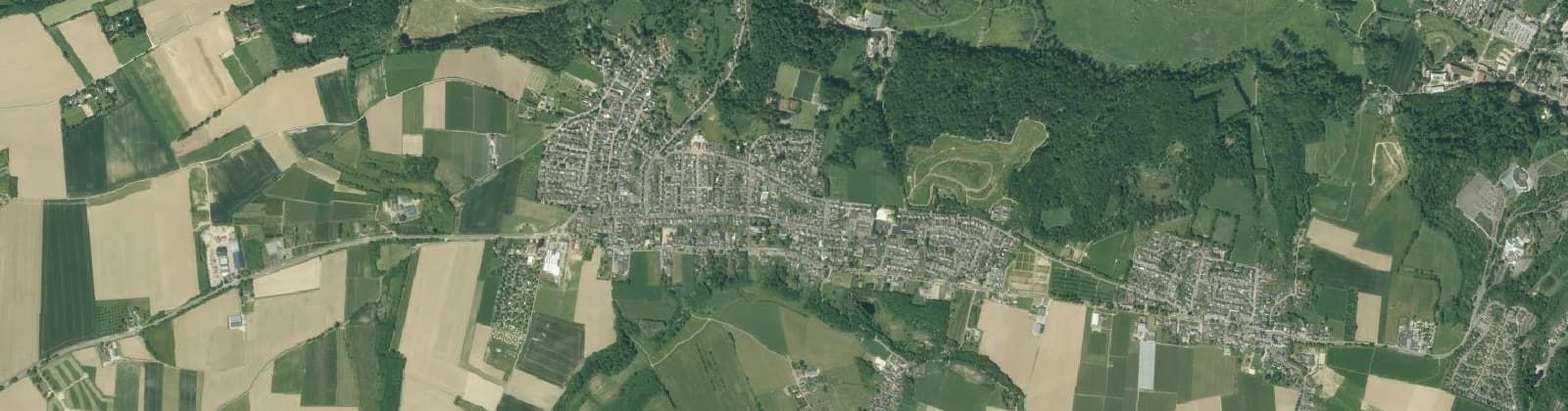 Luchtfoto van Berg